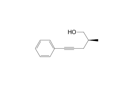 (S)-2-Methyl-5-Phenylpent-4-yn-1-ol