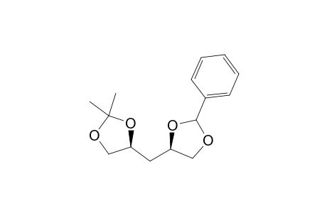 (4S)-2,2-DIMETHYL-4-[[(4R)-2-PHENYL-1,3-DIOXOLAN-4-YL]-METHYL]-1,3-DIOXOLANE