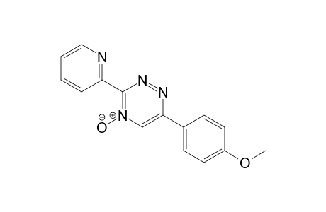6-(4-methoxyphenyl)-4-oxidanidyl-3-pyridin-2-yl-1,2,4-triazin-4-ium
