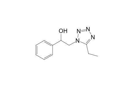 2-(5-Ethyl-1,2,3,4-tetrazol-1-yl)-1-phenyl-ethanol