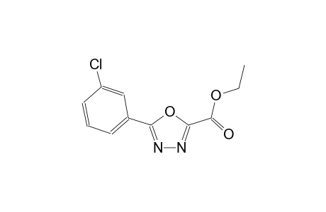 1,3,4-oxadiazole-2-carboxylic acid, 5-(3-chlorophenyl)-, ethylester