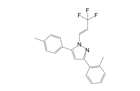 3-(o-tolyl)-5-(p-tolyl)-1-[(E)-3,3,3-trifluoroprop-1-enyl]pyrazole