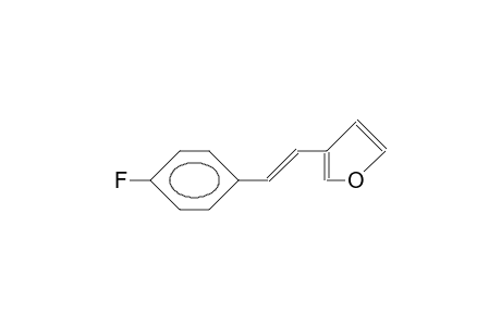 3-(4-Fluoro-styryl)-furan