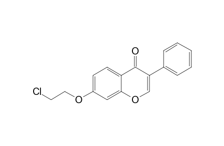 7-(2-Chloroethoxy)-3-phenyl-4H-chromen-4-one