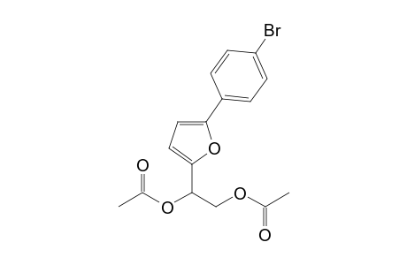 1-(5-(4-Bromophenyl)furan-2-yl)ethane-1,2-diyl diacetate