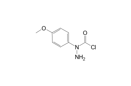 .alpha.-Chloroformyl-4-methoxyphenylhydrazine hydrochloride