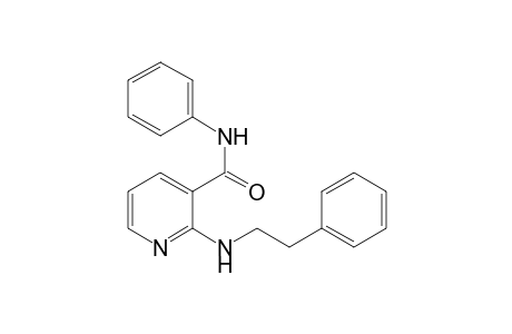 N-phenyl-2-[(2-phenylethyl)amino]nicotinamide