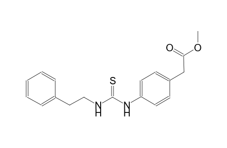 methyl [4-({[(2-phenylethyl)amino]carbothioyl}amino)phenyl]acetate