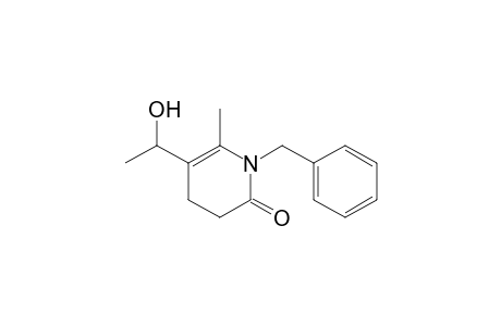 1-Benzyl-5-(1-hydroxyethyl)-6-methyl-1,2,3,4-tetrahydro-2-pyridinone