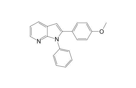 2-(4-Methoxyphenyl)-1-phenyl-1H-pyrrolo[2,3-b]pyridine