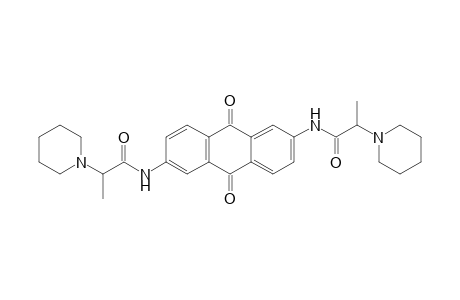2,6-Bis(piperidinopropionamido)anthracene-9,10-dione