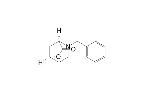 (1S,5R)-4-(phenylmethyl)-7-oxa-4-azabicyclo[3.2.1]octan-6-one