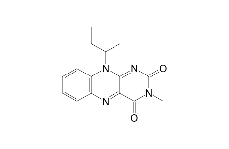 10-sec-Butyl-3-methylisoalloxazine