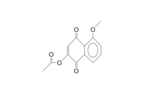 2-Acetoxy-5-methoxy-1,4-naphthoquinone