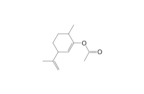 1-Cyclohexen-1-ol, 6-methyl-3-(1-methylethenyl)-, acetate, trans-(+)-