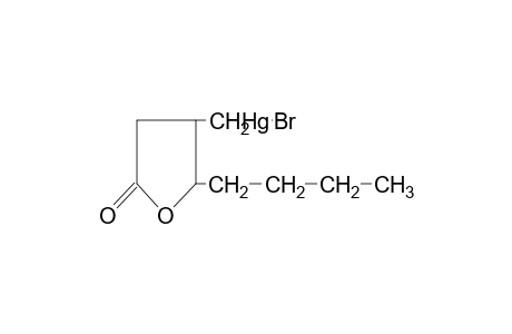 BROMO[(2(R)-BUTYL-5-OXOTETRAHYDRO-3-FURYL)METHYL]MERCURY