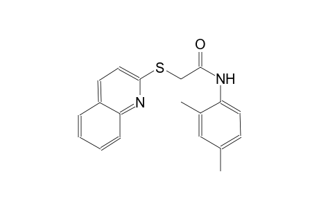acetamide, N-(2,4-dimethylphenyl)-2-(2-quinolinylthio)-