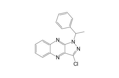 3-Chloro-1-(1-phenylethyl)-1H-pyrazolo[3,4-b]quinoxaline
