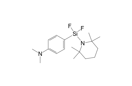 Benzenamine, 4-[difluoro(2,2,6,6-tetramethyl-1-piperidinyl)silyl]-N,N-dimethyl-