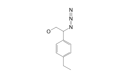 2-AZIDO-2-(4-ETHYLPHENYL)-ETHANOL