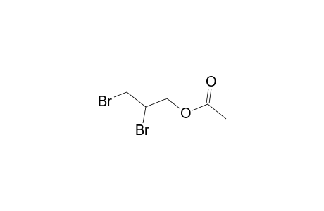 2,3-bis(bromanyl)propyl ethanoate