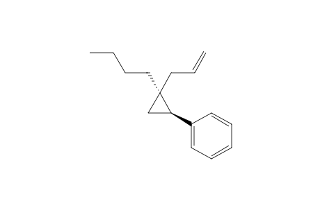 r-1-Butyl-1-(2-propenyl)-t-2-phenylcyclopropane