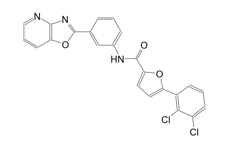 5-(2,3-dichlorophenyl)-N-(3-[1,3]oxazolo[4,5-b]pyridin-2-ylphenyl)-2-furamide
