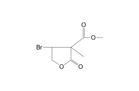 cis-4-BROMO-3-METHYL-2-OXOTETRAHYDRO-3-FURANOIC ACID, METHYL ESTER