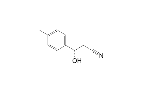 (S)-3-(4-Methylphenyl)-3-hydroxypropanenitrile