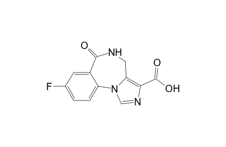 3-(Carboxy)-8-fluoro-4,5-dihydroimidazo[1,5-a]benzo[f][1,4]diazepin-6-one
