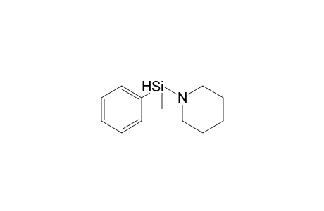 1-(methyl(phenyl)silyl)piperidine