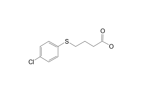 4-((4-Chlorophenyl)sulfanyl)butanoic acid