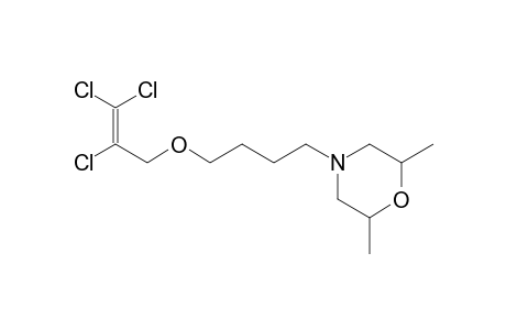 Morpholine, 2,6-dimethyl-4-[4-[(2,3,3-trichloro-2-propenyl)oxy]butyl]-