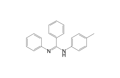 Benzamidine, N-(4-methylphenyl)-N'-phenyl-