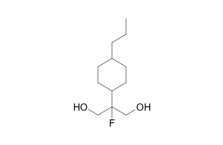 2-Fluoro-2-(4-propylcyclohexyl)propane-1,3-diol