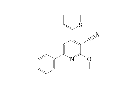 2-METHOXY-6-PHENYL-4-(2-THIENYL)NICOTINONITRILE