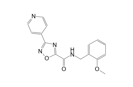 1,2,4-oxadiazole-5-carboxamide, N-[(2-methoxyphenyl)methyl]-3-(4-pyridinyl)-