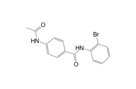 4-(acetylamino)-N-(2-bromophenyl)benzamide
