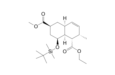 Ethyl (1S,2S,4aS,6S,8S,8aS)-8-(tert-Butyldimethylsiloxy)-6-(carboxymethyl)-1,2m4a,5,6,7,8,8a-octahydro-2-methylnaphthalene-1-carboxylate