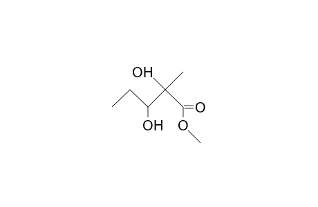 (2RS, 3RS)-2-Methyl-2,3-dihydroxy-pentanoic acid, methyl ester