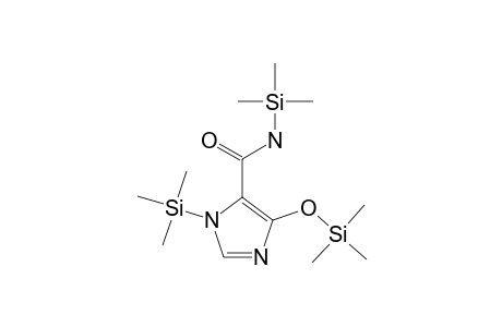 N,3-bis(trimethylsilyl)-5-trimethylsilyloxyimidazole-4-carboxamide