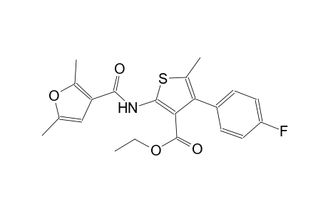 ethyl 2-[(2,5-dimethyl-3-furoyl)amino]-4-(4-fluorophenyl)-5-methyl-3-thiophenecarboxylate