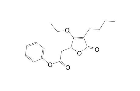 Benzyl 3-butyl-4-ethoxy-2(5H)-furanone-5-acetate