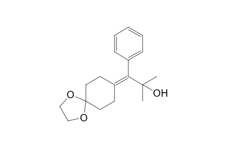 [Phenyl(1-hydroxy-1-methylethyl)methylidene]-4,4-ethylenedioxycyclohexane
