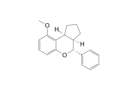 (3aR,4R,9bS)-9-methoxy-4-phenyl-1,2,3,3a,4,9b-hexahydrocyclopenta[c]chromene