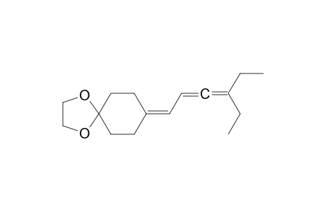 8-(4-Ethylhexa-2,3-dien-1-ylidene)-1,4-dioxaspiro[4.5]decane