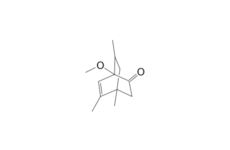 1-Methoxy-4,5,endo-8-trimethylbicylo[2.2.2]oct-5-en-2-one