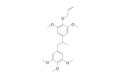 AUREIN;2-(4-PROPENOYLOXY-3,5-DIMETHOXYPHENYL)-1-(3,4,5-TRIMETHOXYPHENYL)-PROPANE