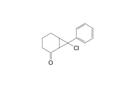 (1RS,6RS,7RS)-7-Chloro-7-phenylbicyclo[4.1.0]heptane-2-one