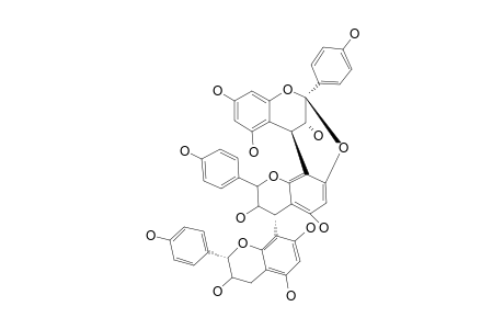 EPIAFZELECHIN-(2-BETA->8,2-BETA->O->7)-EPI-AFZELECHIN-(4-BETA->8)-AFZELECHINE